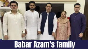 Babar Azam's family