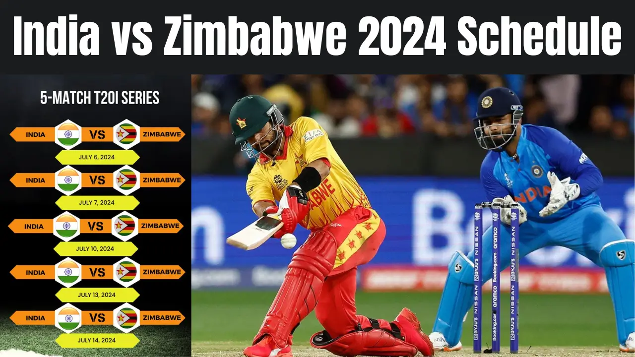 India vs Zimbabwe 2024 Schedule